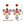 Bowknot Design Luxury Rhinestone Double Drop Dangle Statement Earrings