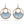 Color Fiber Tassel Hoop Statement Earrings