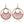 Color Fiber Tassel Hoop Statement Earrings
