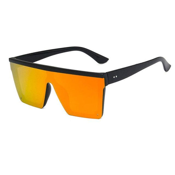 Flat Top Sport Lens Sunglasses