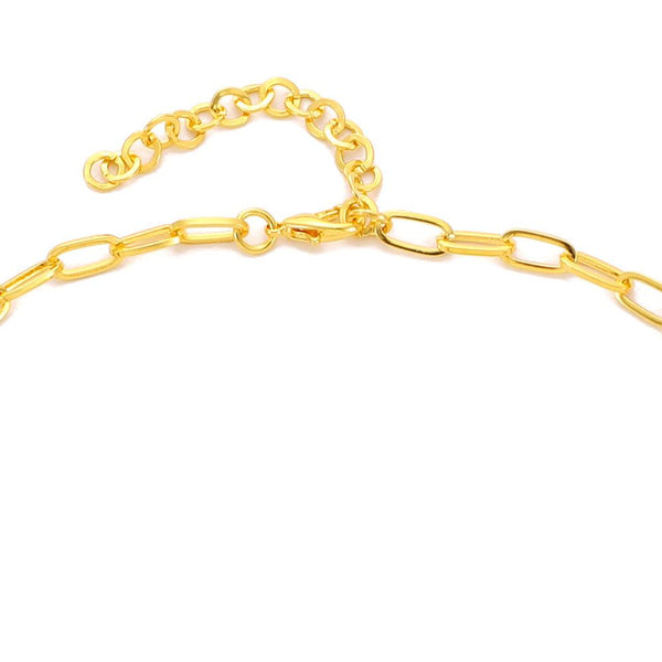 Golden Metallic Bohemian Statement Pendant Drop Body Jewelry Necklace