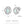 Interwoven Design Sterling Silver White Opal Earrings