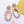 Luxe Design Chunky Crystal Hoop Drop Statement Earrings