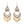 Metallic BOHO Tassel Hanging Earrings
