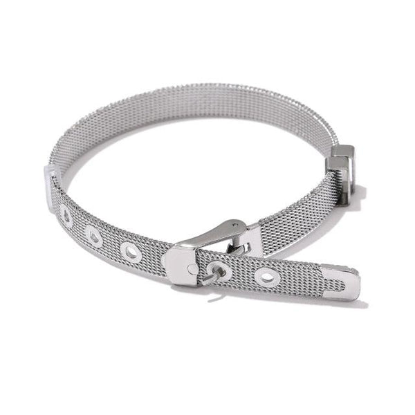 Metallic Fashion Belt Bangle Bracelet