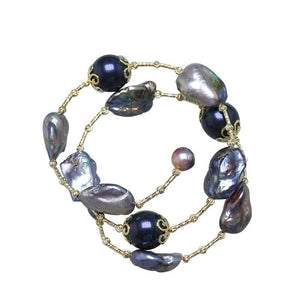 Mixed Color Pearl Bracelet