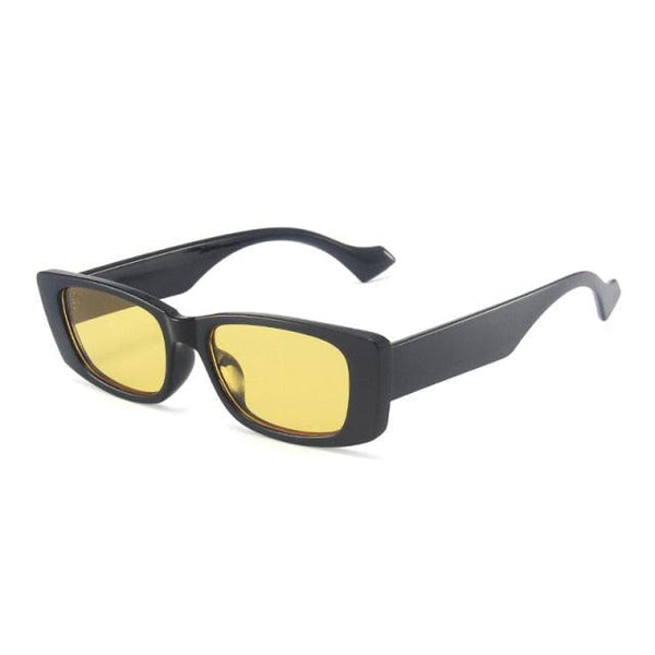 Rectangle Lens Jelly Frame Sunglasses