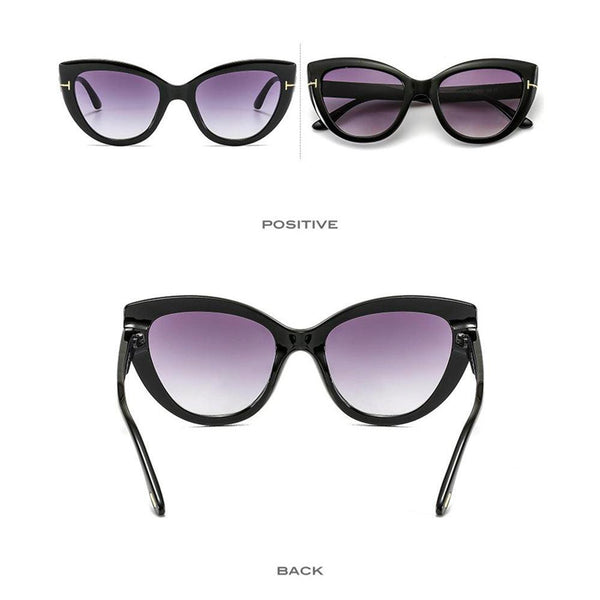 Retro Design Cat Eye Sunglasses