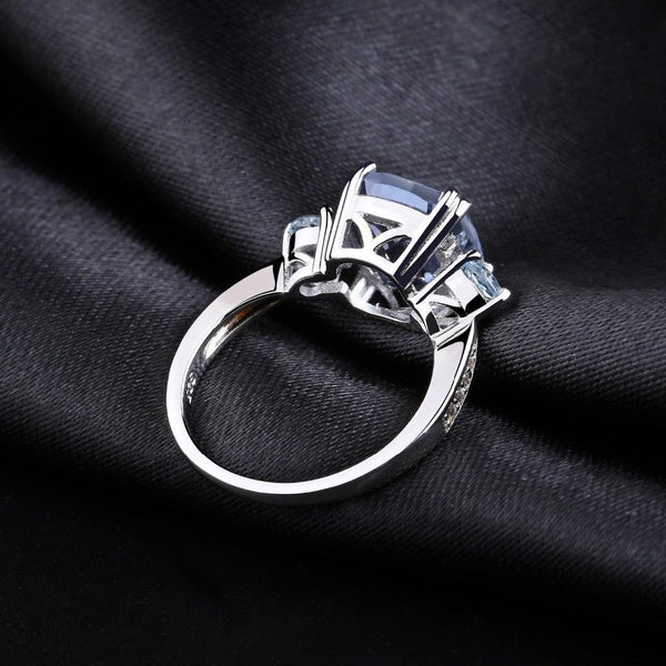 Sterling Silver Luxury Mystic Quartz & Topaz Ring