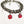 Vintage Design Neo Gothic Fuchsia Stone Geometric BOHO Pendant Bracelet