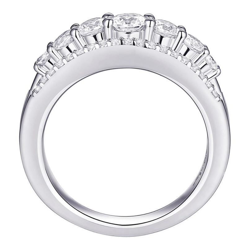 Classic Elegance CZ Sterling Silver Ring - Lucid Fantasy 