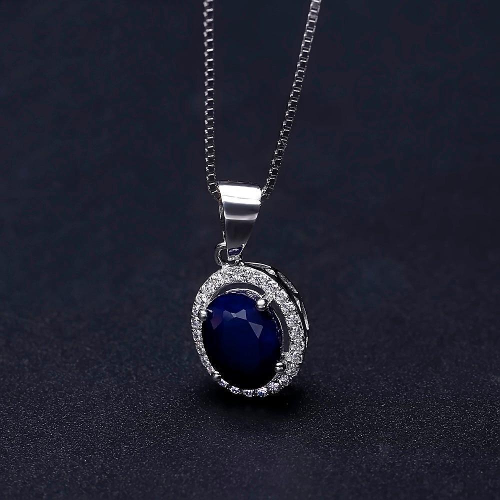 Elegant Sterling Silver Blue Sapphire and CZ Jewelry Collection - Lucid Fantasy 