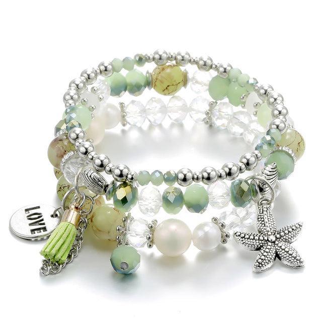 Ocean Breeze Charm Bracelet Set - Lucid Fantasy 