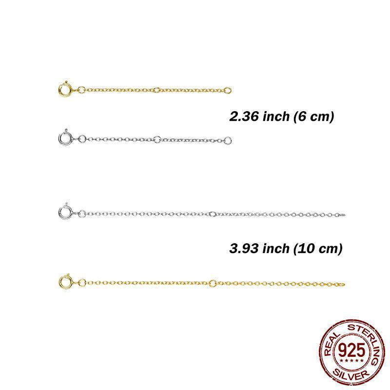 Versatile 14k Gold Plated Sterling Silver Necklace Chain Extension - Lucid Fantasy 