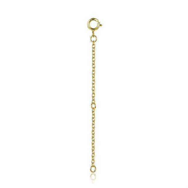 Versatile 14k Gold Plated Sterling Silver Necklace Chain Extension - Lucid Fantasy 