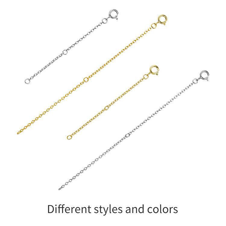 Versatile 14k Gold Plated Sterling Silver Necklace Chain Extension - Lucid Fantasy 